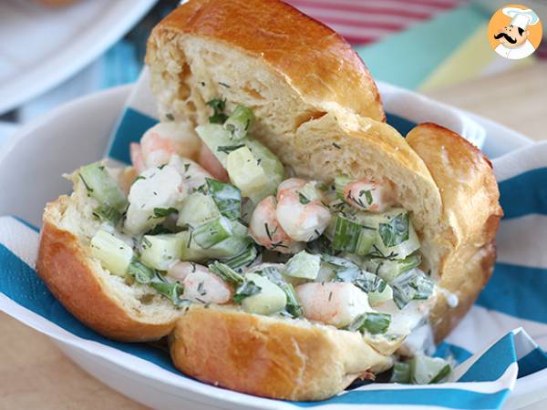 Broodje garnalen met brioche (prawns roll) - foto 5