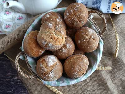 Broodjes zonder kneden - Knapperig en luchtig! - foto 3