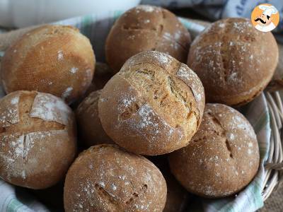 Broodjes zonder kneden - Knapperig en luchtig! - foto 6