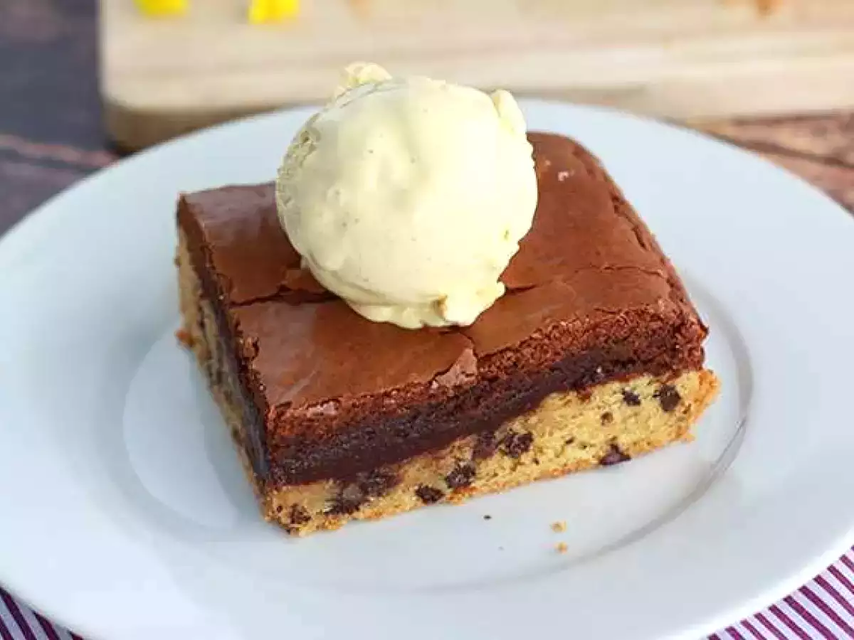 Brookies: koekjes- en brownietaart, perfect voor bij de koffie - foto 4