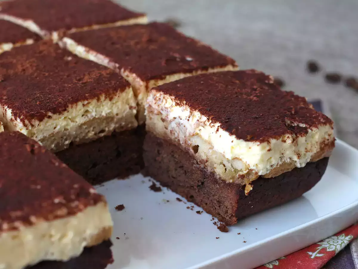 Brownie en tiramisu liefhebbers, wij hebben de perfecte taart voor jullie! - foto 2