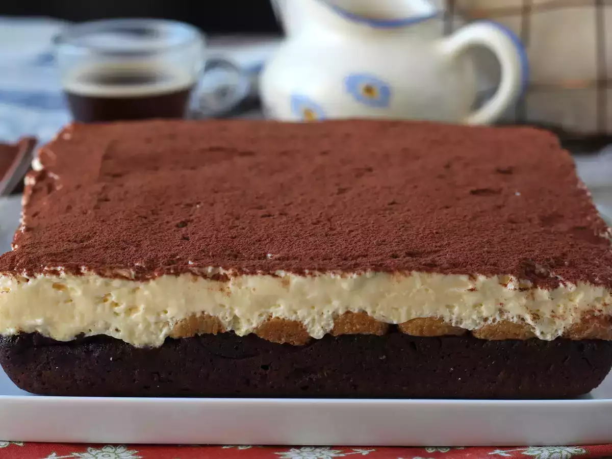 Brownie en tiramisu liefhebbers, wij hebben de perfecte taart voor jullie! - foto 6