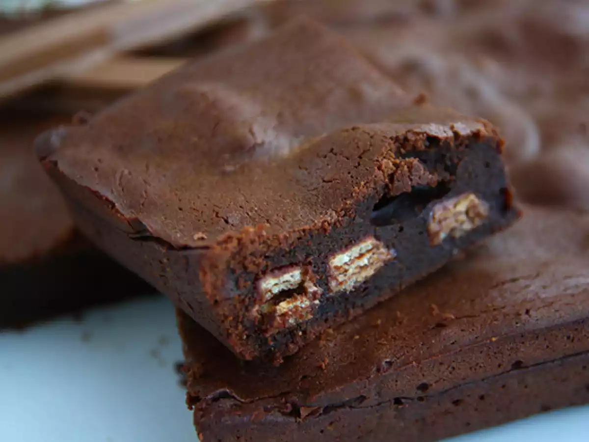 Brownie met Kit Kat ® - foto 4