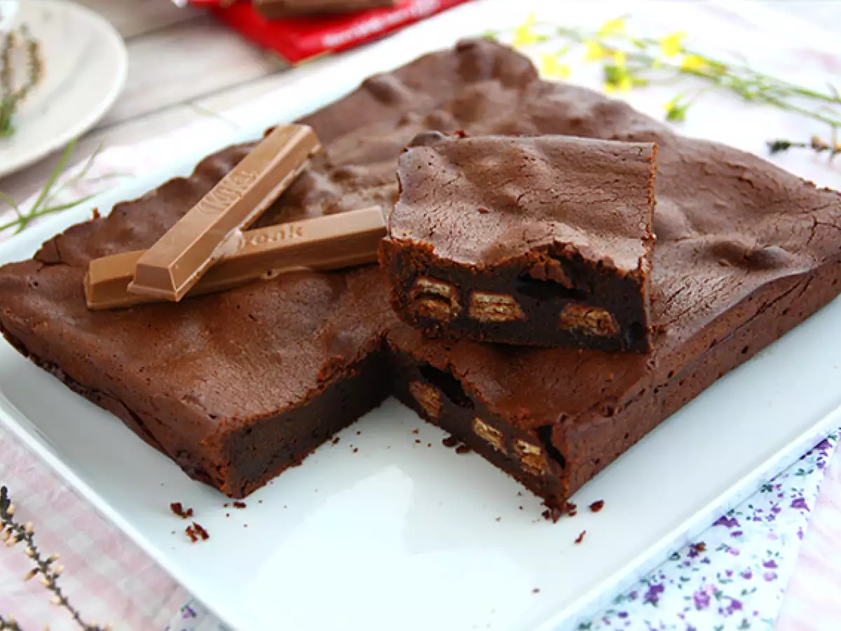 Brownie met KitKat®