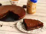 Brownie met pindakaas en Oreo-koekjes, foto 1