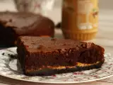 Brownie met pindakaas en Oreo-koekjes, foto 2