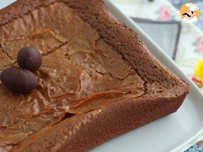 Brownie met restjes paaschocolade - foto 3