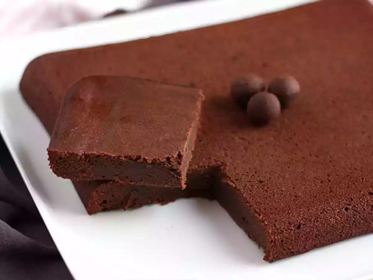 Brownie zonder boter