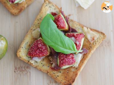 Bruschetta met vijgen, Parmezaan en Parmaham - foto 3