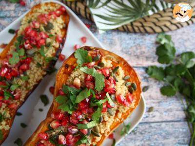 Butternut gevuld met quinoa en granaatappel - foto 2