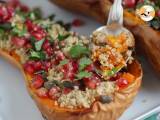 Butternut gevuld met quinoa en granaatappel, foto 3