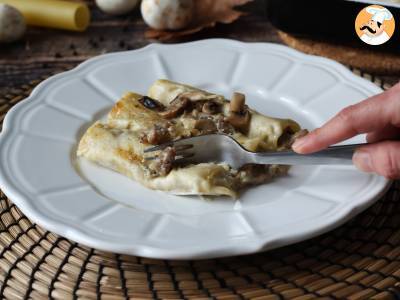 Cannelloni champignons en worst - foto 6