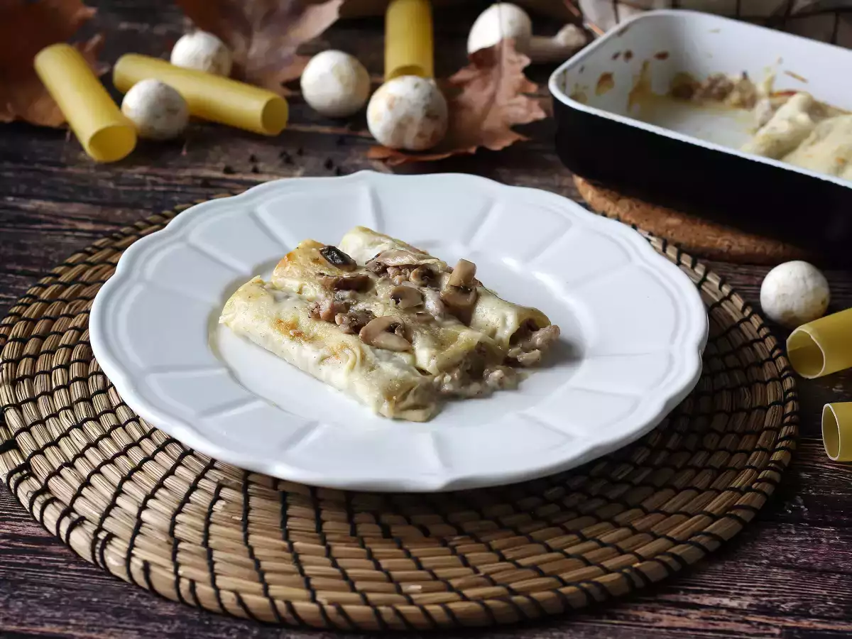 Cannelloni met champignons en worst: een rijk en smaakvol hoofdgerecht - foto 3