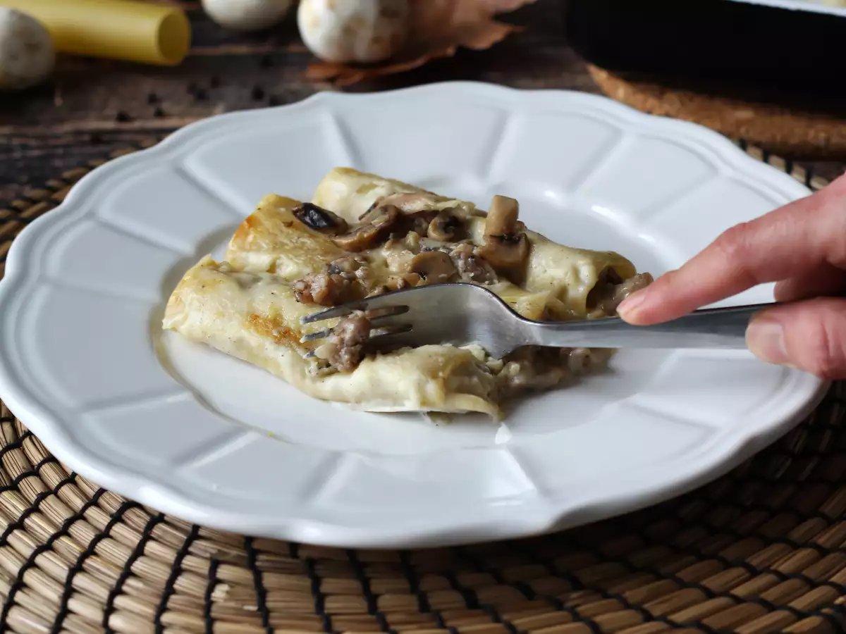 Cannelloni met champignons en worst: een rijk en smaakvol hoofdgerecht - foto 6