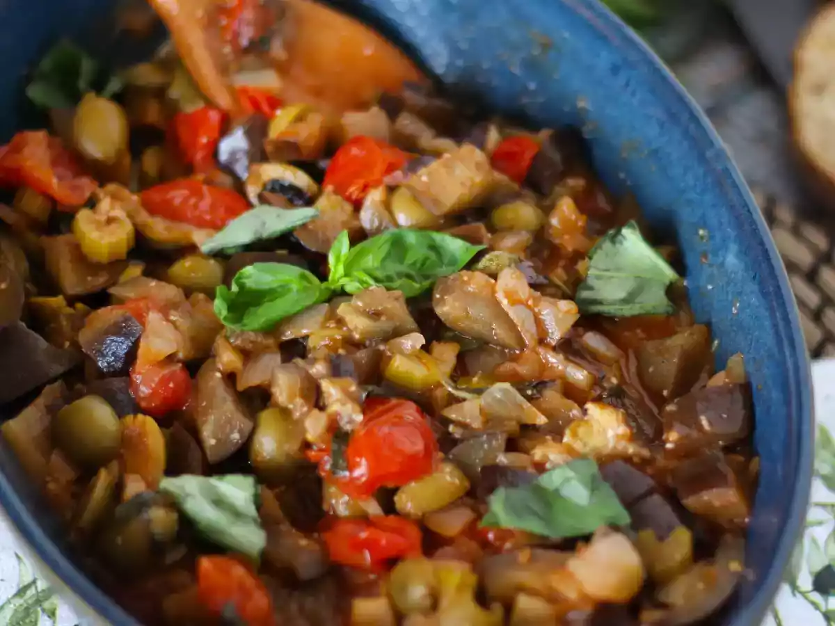Caponata siciliana, het onmisbare snelle en makkelijke Italiaanse recept - foto 2