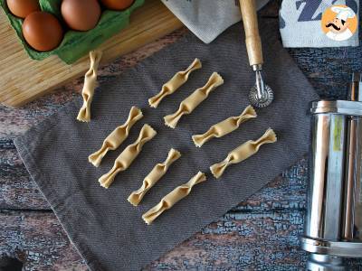 Caramelle, snoepvormige ravioli met pompoen- en ricottavulling - foto 4