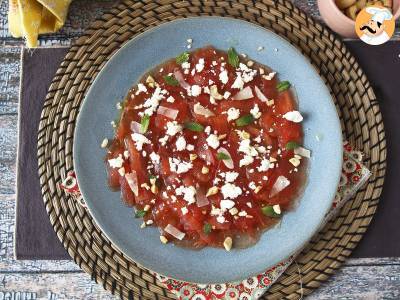 Carpaccio van watermeloen: het verfrissende zomerse voorgerecht - foto 2