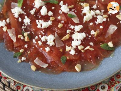 Carpaccio van watermeloen: het verfrissende zomerse voorgerecht - foto 6