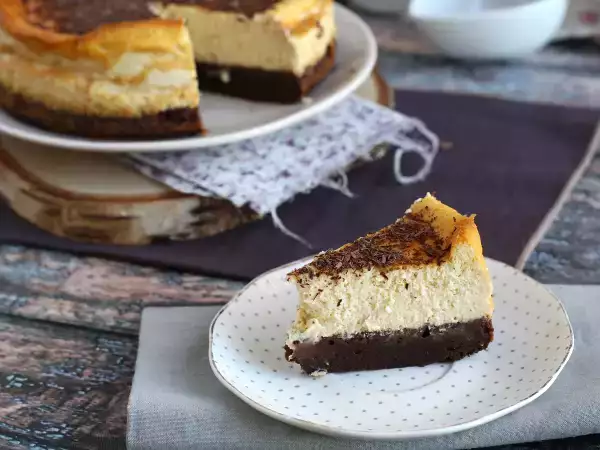 Recept Cheesecake brownie, een verrassende combinatie die je smaakpapillen zal verrukken!
