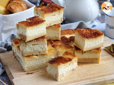 Cheesecake en French toast cheesecake repen (Franse toast cheesecake repen)