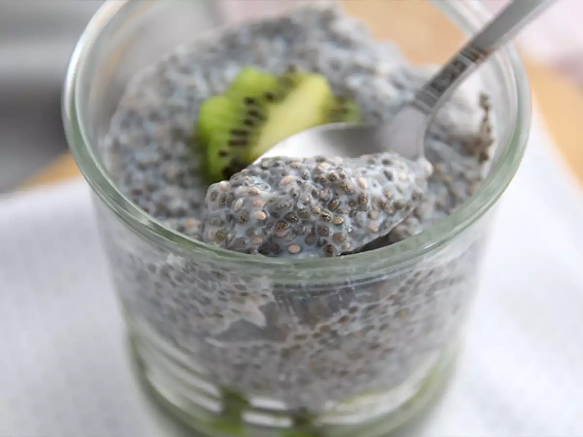 Chiapudding met kiwi - foto 2