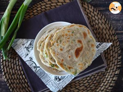 Chinese pannenkoeken met groene uien - Pannenkoeken met sint-jakobsschelpen - foto 5