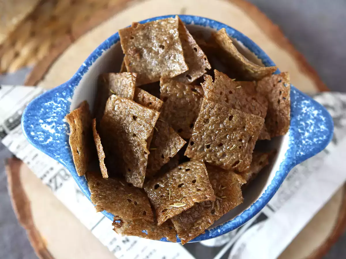 Chips van boekweitpannenkoeken: ideaal voor bij de borrel! - foto 4