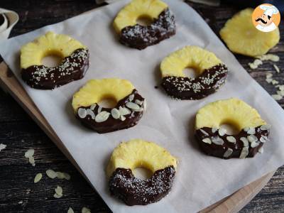 Chocolade ananas: het perfecte dessert om met kinderen te maken