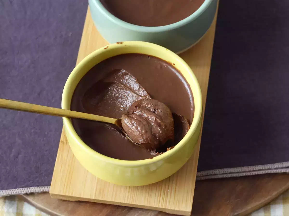 Chocolade bananenroom dessert met slechts 3 ingrediënten! - foto 5