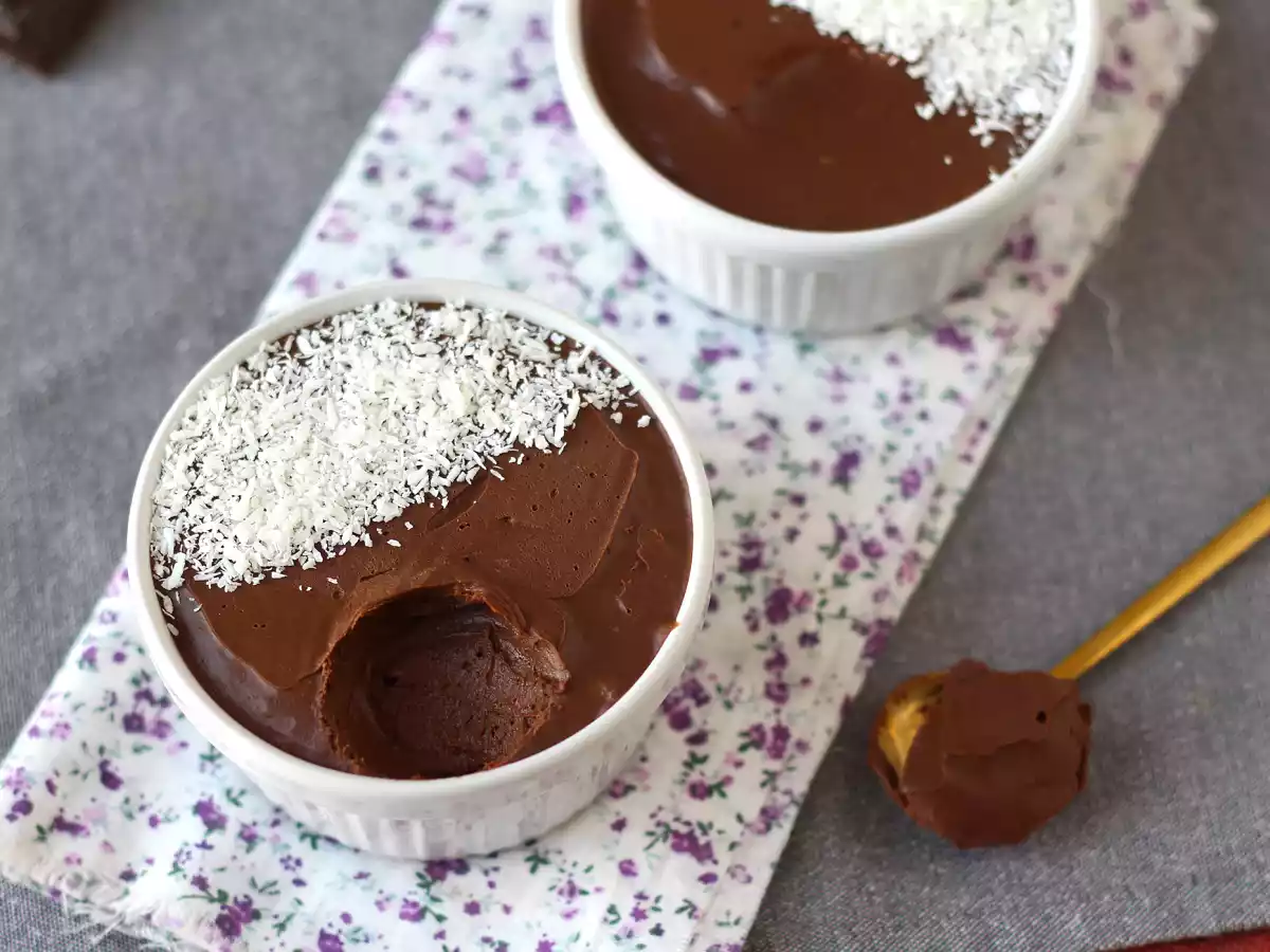 Chocolade dessert met slechts 2 ingrediënten! - foto 6