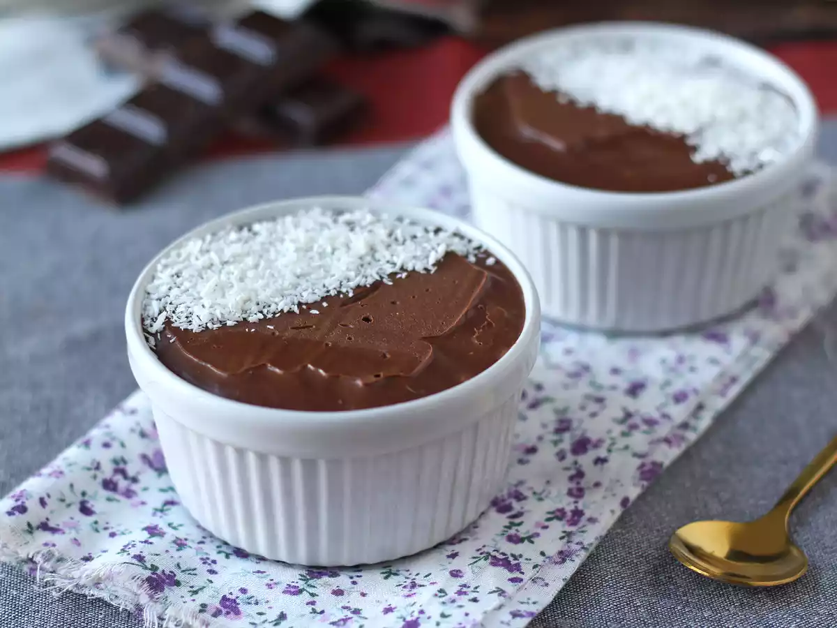 Chocolade dessert met slechts 2 ingrediënten! - foto 7