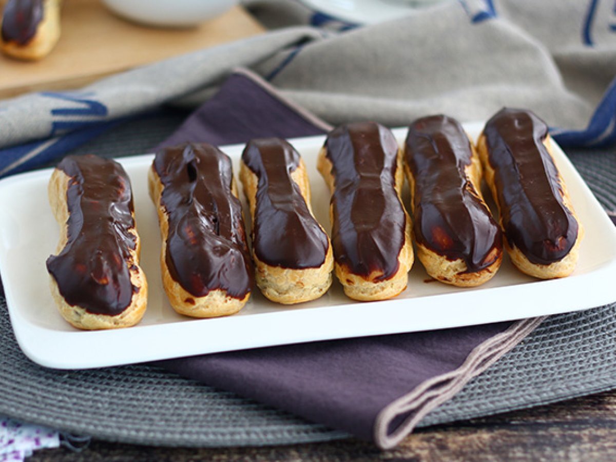 Chocolade éclairs (stap-voor-stap instructies) - foto 2