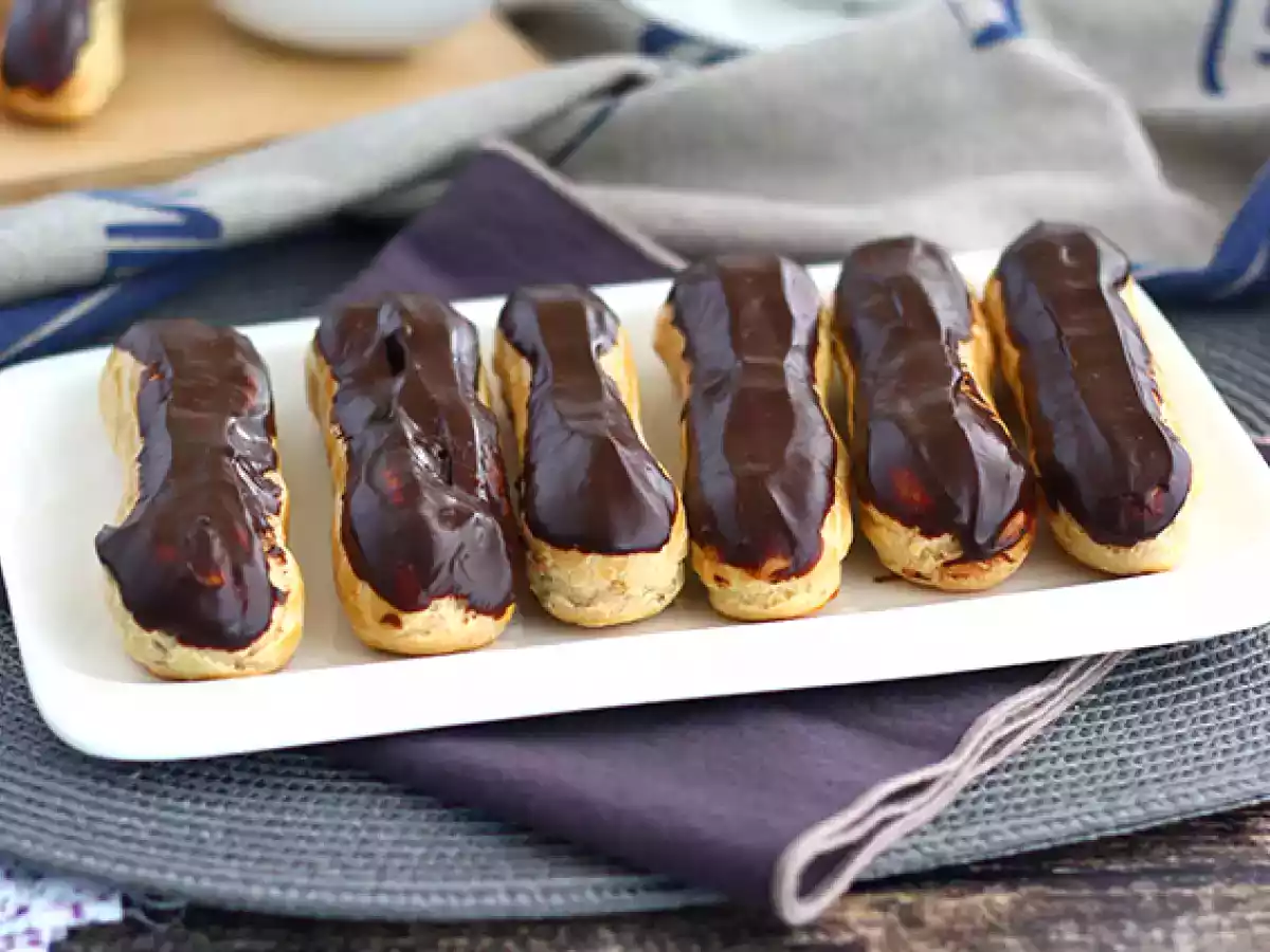 Chocolade éclairs (stap-voor-stap instructies) - foto 2