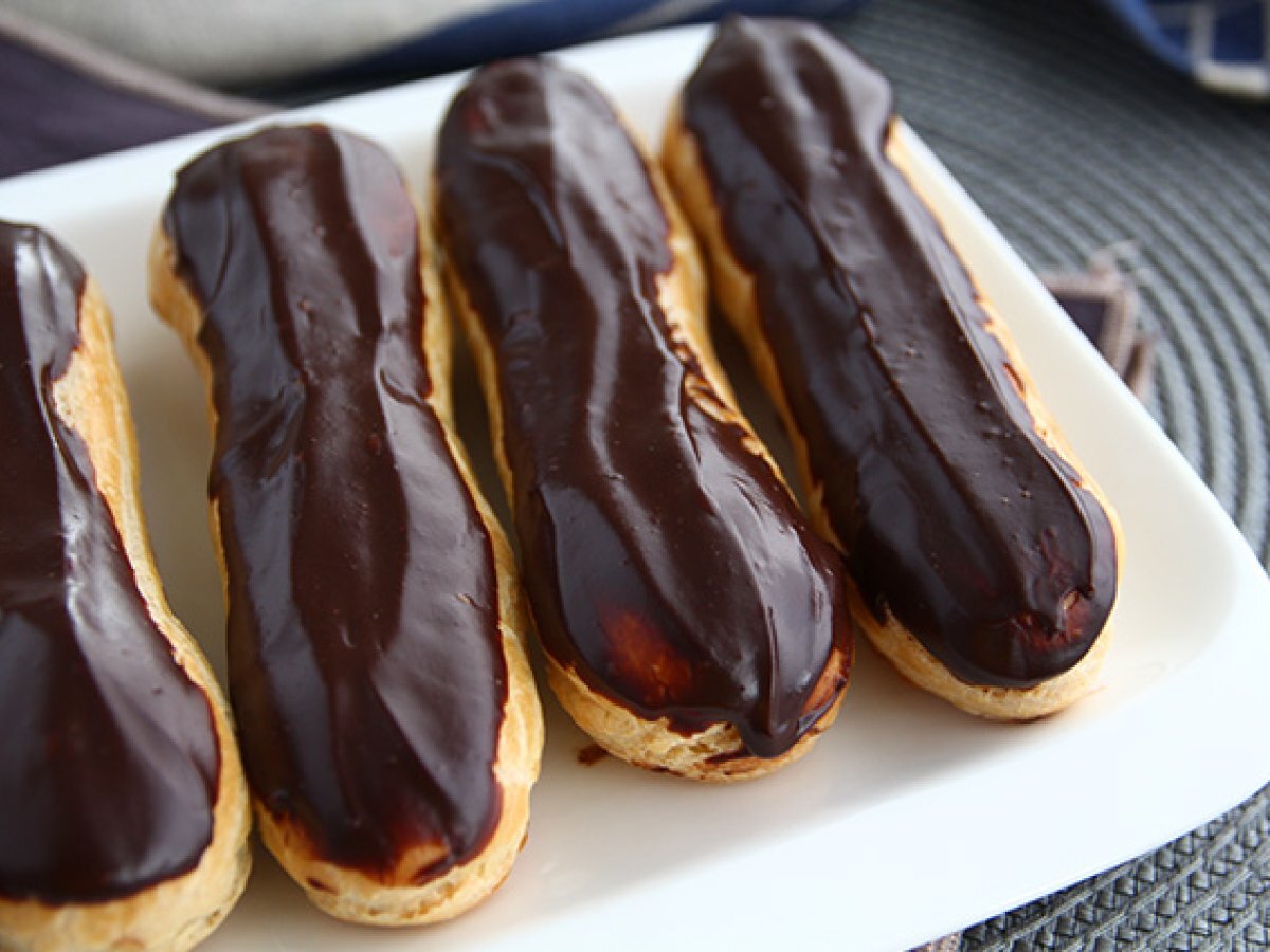 Chocolade éclairs (stap-voor-stap instructies) - foto 3