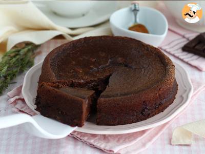 Chocolade en gezouten boterkaramel fondant - foto 4