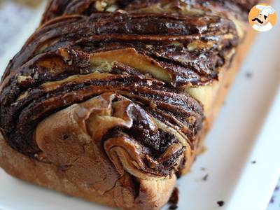 Chocolade en hazelnoot babka brioche - foto 5