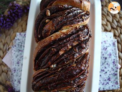 Chocolade en hazelnoot babka brioche - foto 6