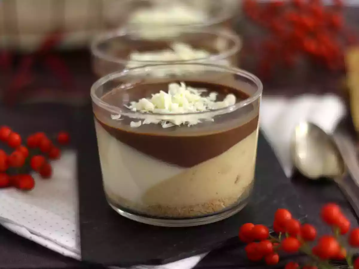 Chocolade en nougat cups. Makkelijk recept - foto 2