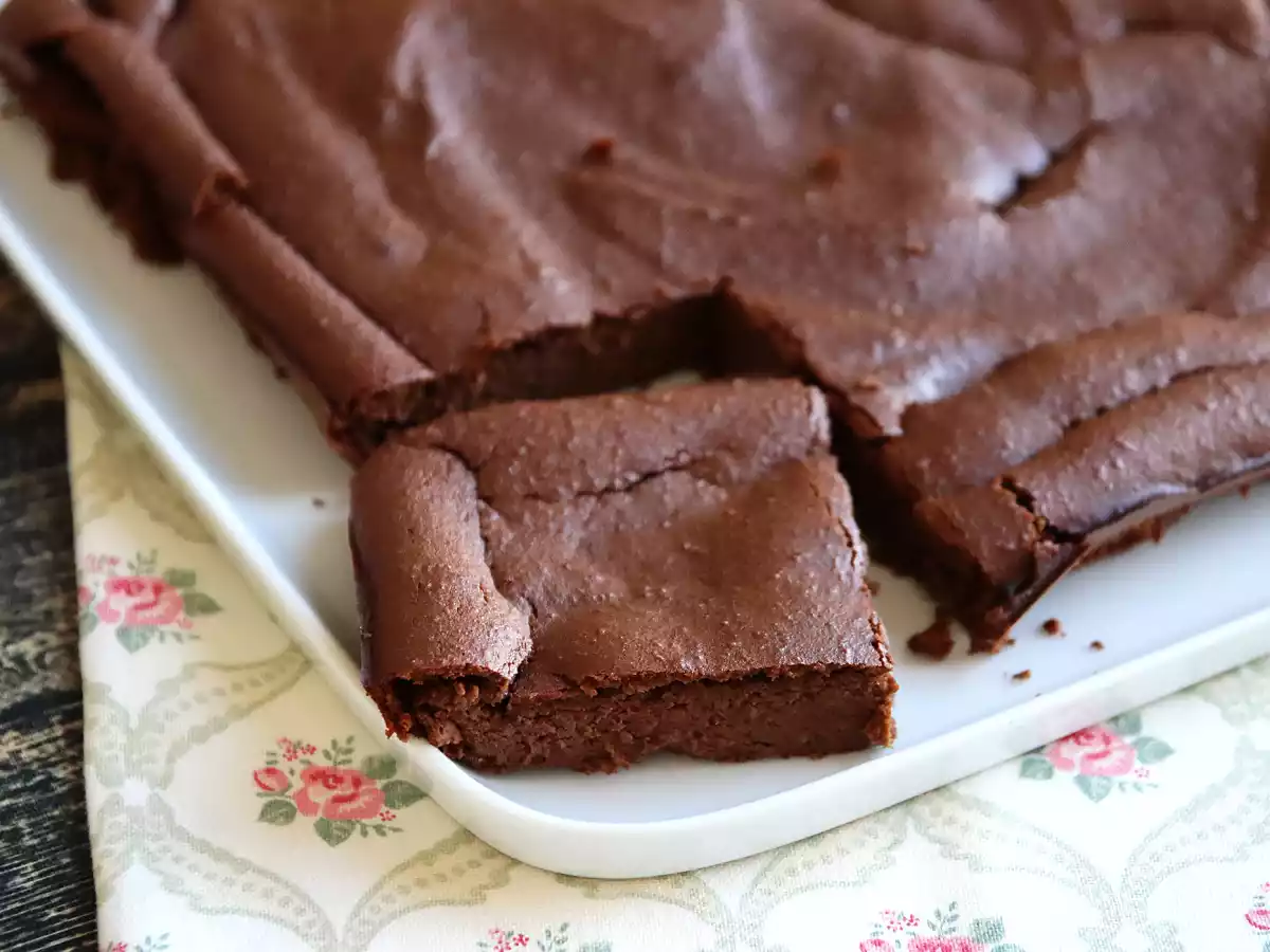Chocolade en pompoencake (ja, ja!)