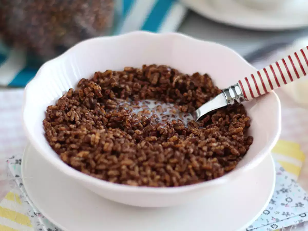 Chocolade gepofte rijst (Coco Pops) - foto 2