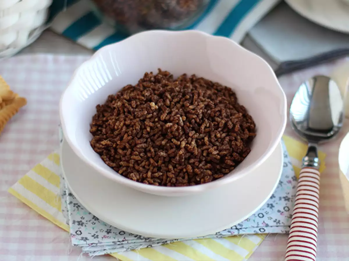 Chocolade gepofte rijst (Coco Pops) - foto 3