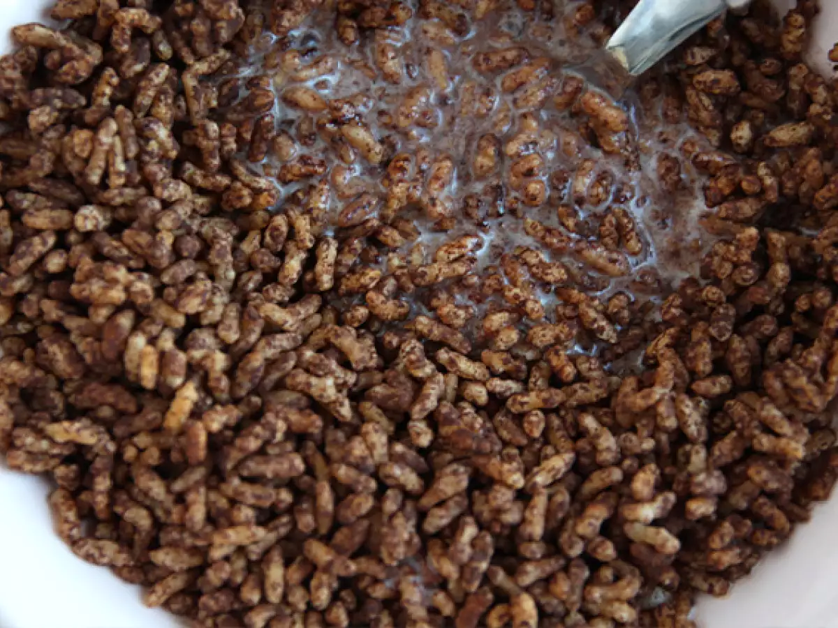 Chocolade gepofte rijst (Coco Pops) - foto 4