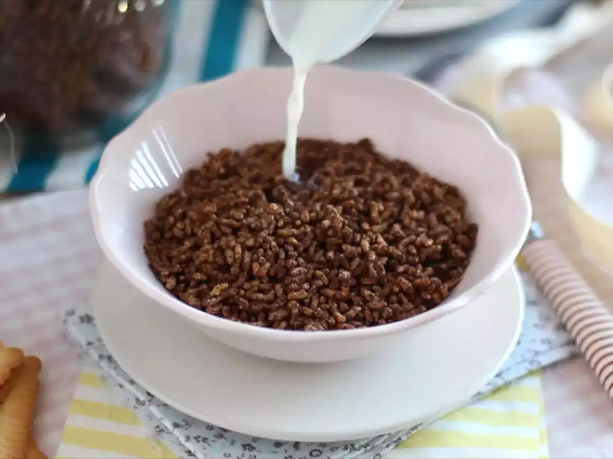 Chocolade gepofte rijst (Coco Pops) - foto 5