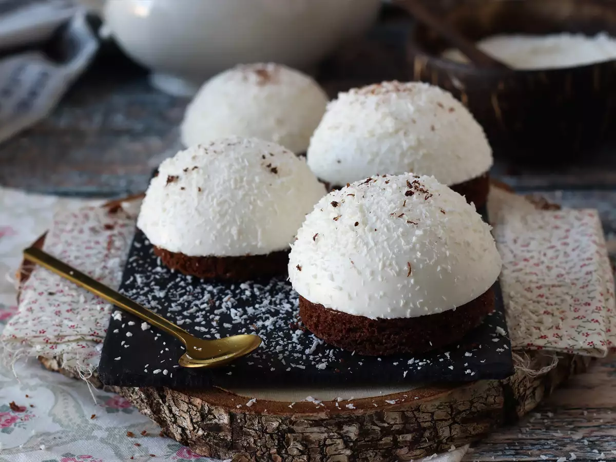 Chocolade-kokosdessert: smeuïg en knapperig! - foto 6
