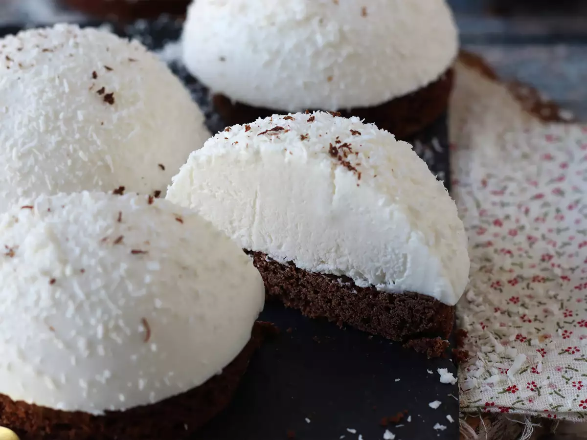 Chocolade-kokosdessert: smeuïg en knapperig! - foto 7