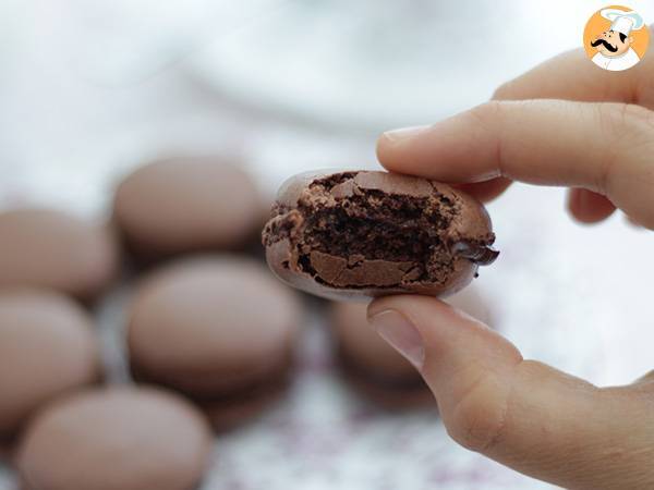 Chocolade macarons, recept en tips - foto 2