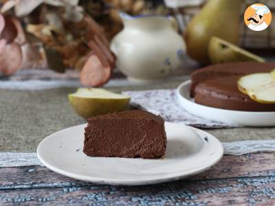 Chocolade peren fudge, een supermakkelijk dessert om te maken met maar 2 ingrediënten! - foto 5