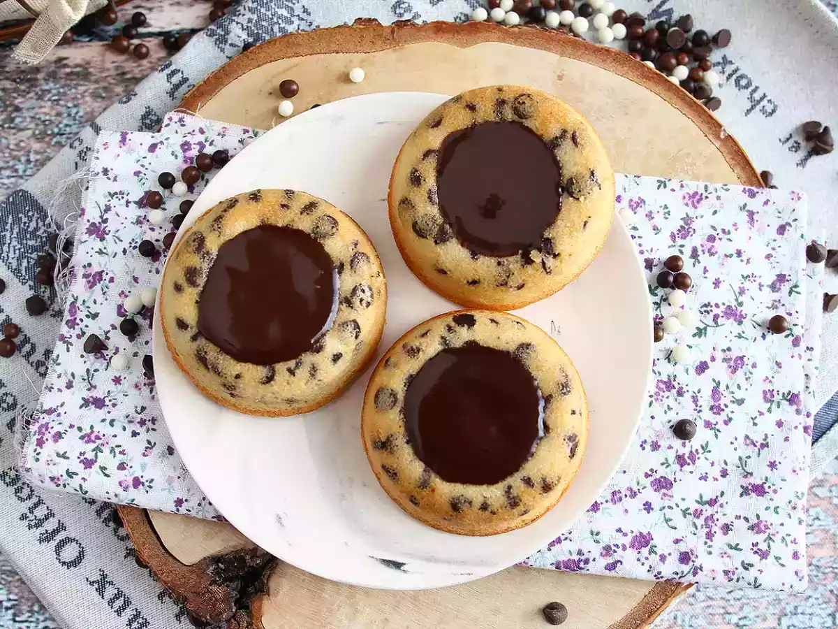 Chocolade tijgergebakjes - krokante ganache - foto 2