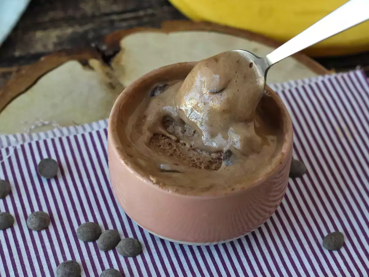 Chocolade wei super proteïne ijs, klaar in 5 minuten! - foto 5