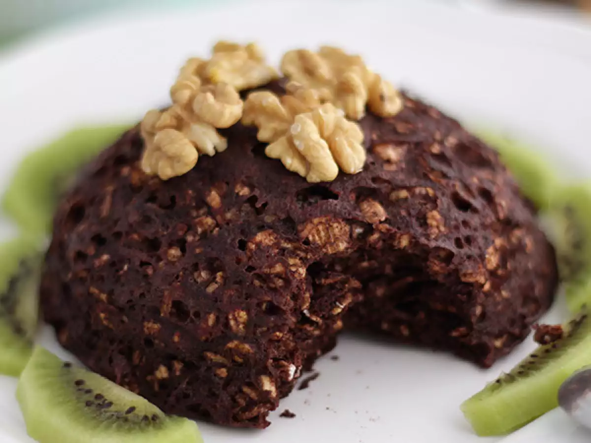 Chocoladebowlcake zonder lactose - foto 3